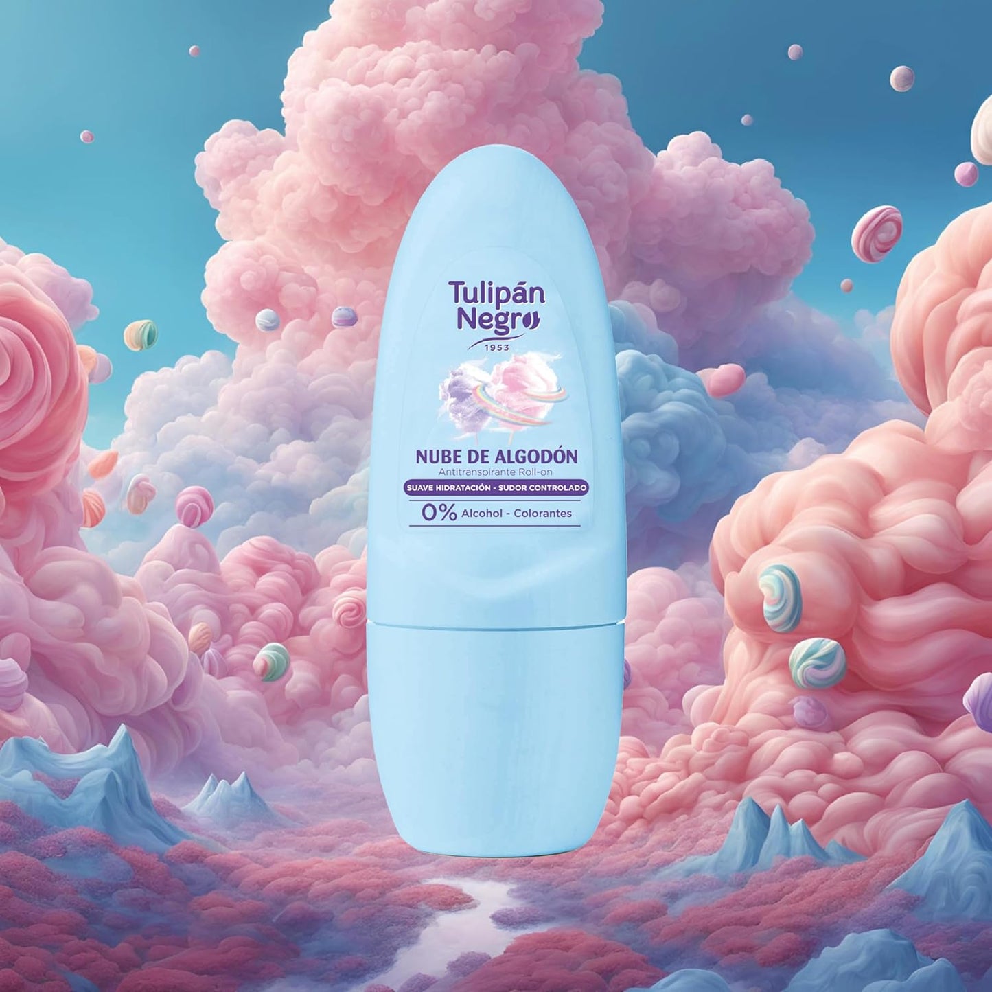 Deo Roll-On Ai Fiori di Cotone "Tulipan Negro"
