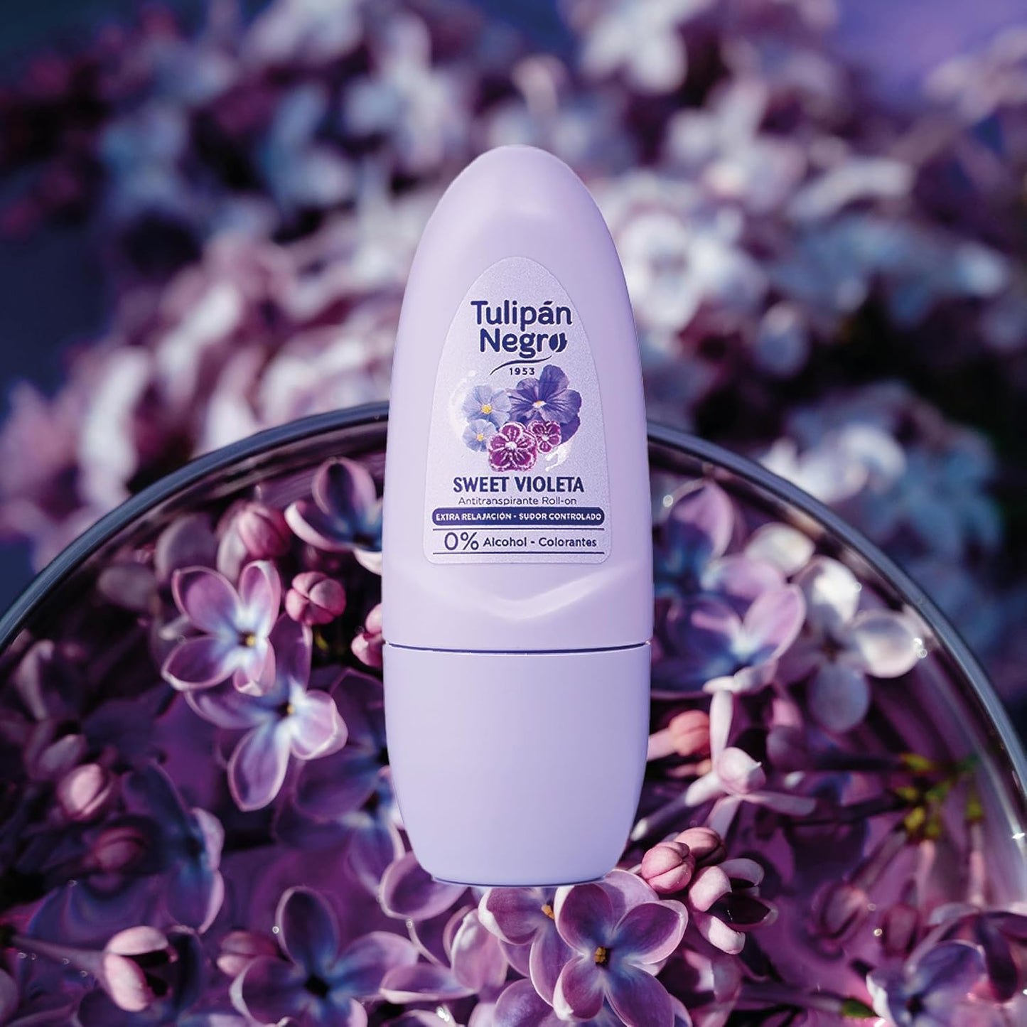 Deo Roll-On Sweet Violetta Tulipán Negro