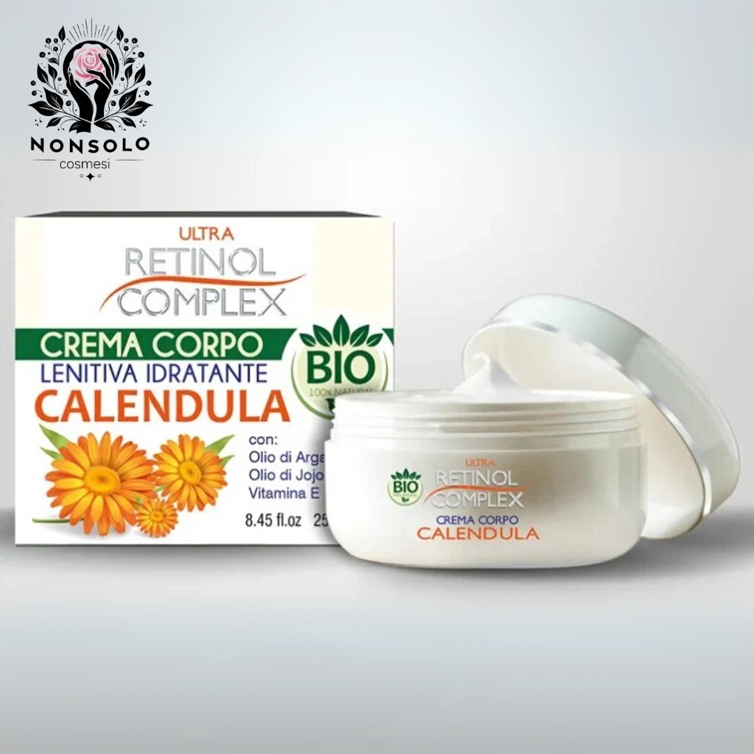 Crema corpo nutriente e idratante Ultra Retinol Complex con estratto di calendula