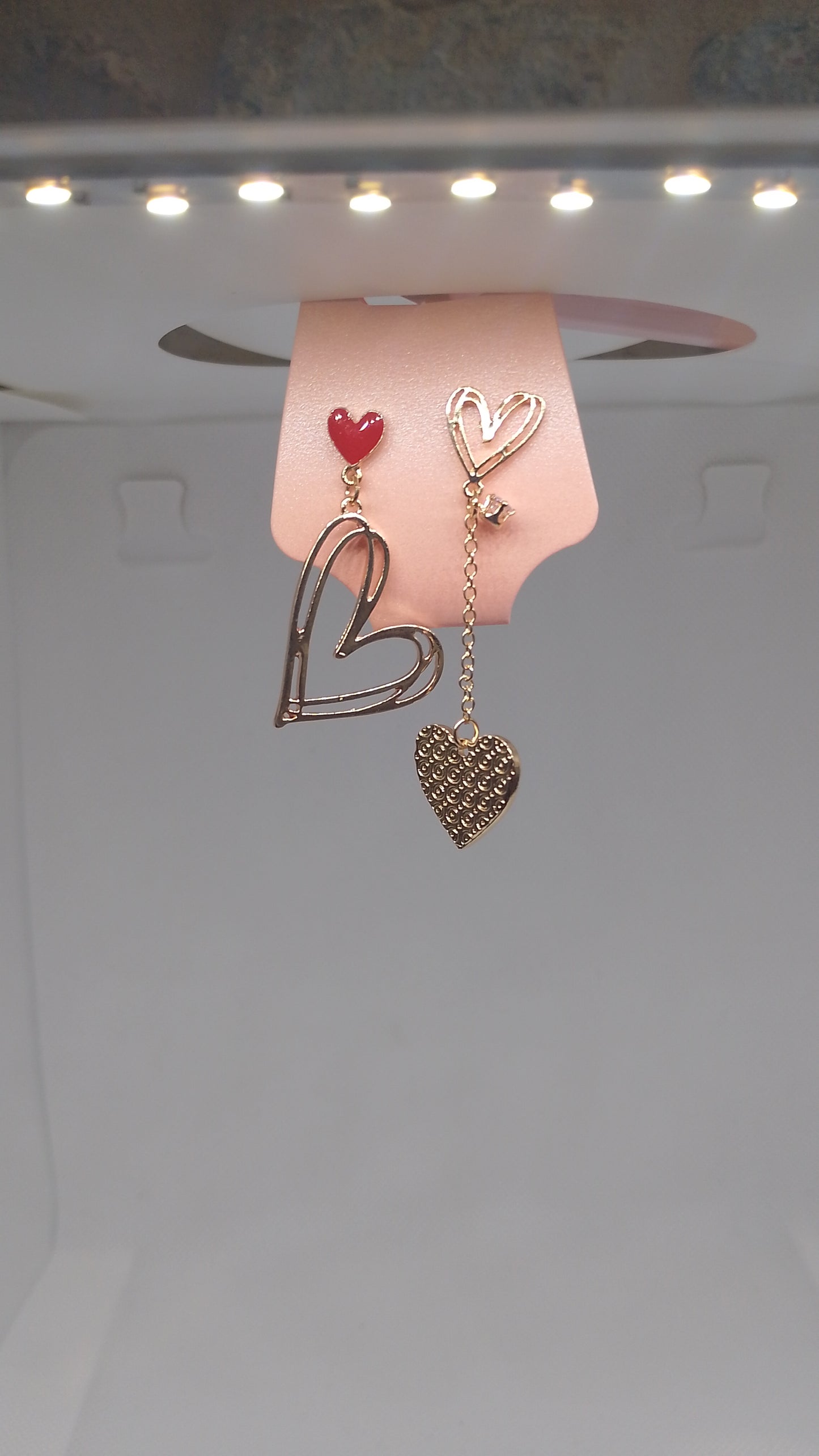 Orecchini "Doppio cuore" - Nonsolocosmesi