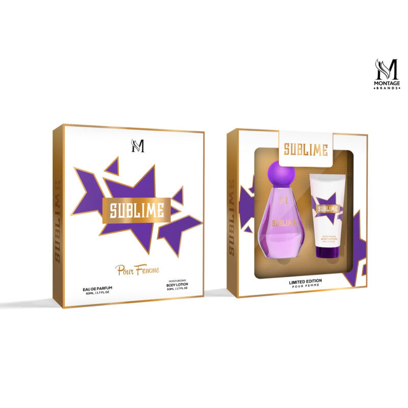 Set Donna "Sublime" – Montage Brands - Nonsolocosmesi
