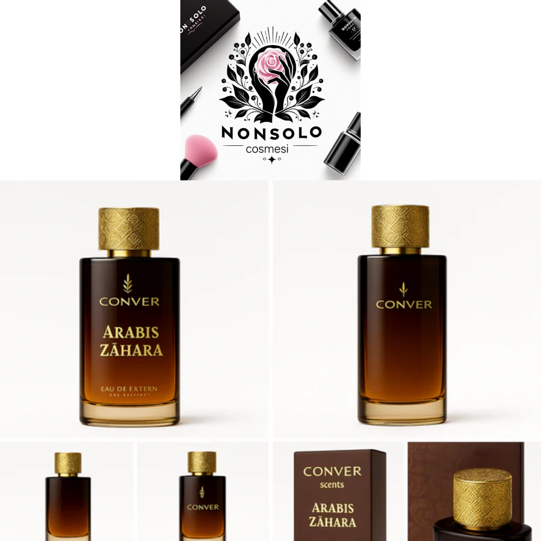 Arabis Zahara Conver Scents packaging luxury Nonsolocosmesi www.nonsolocosmesi.it