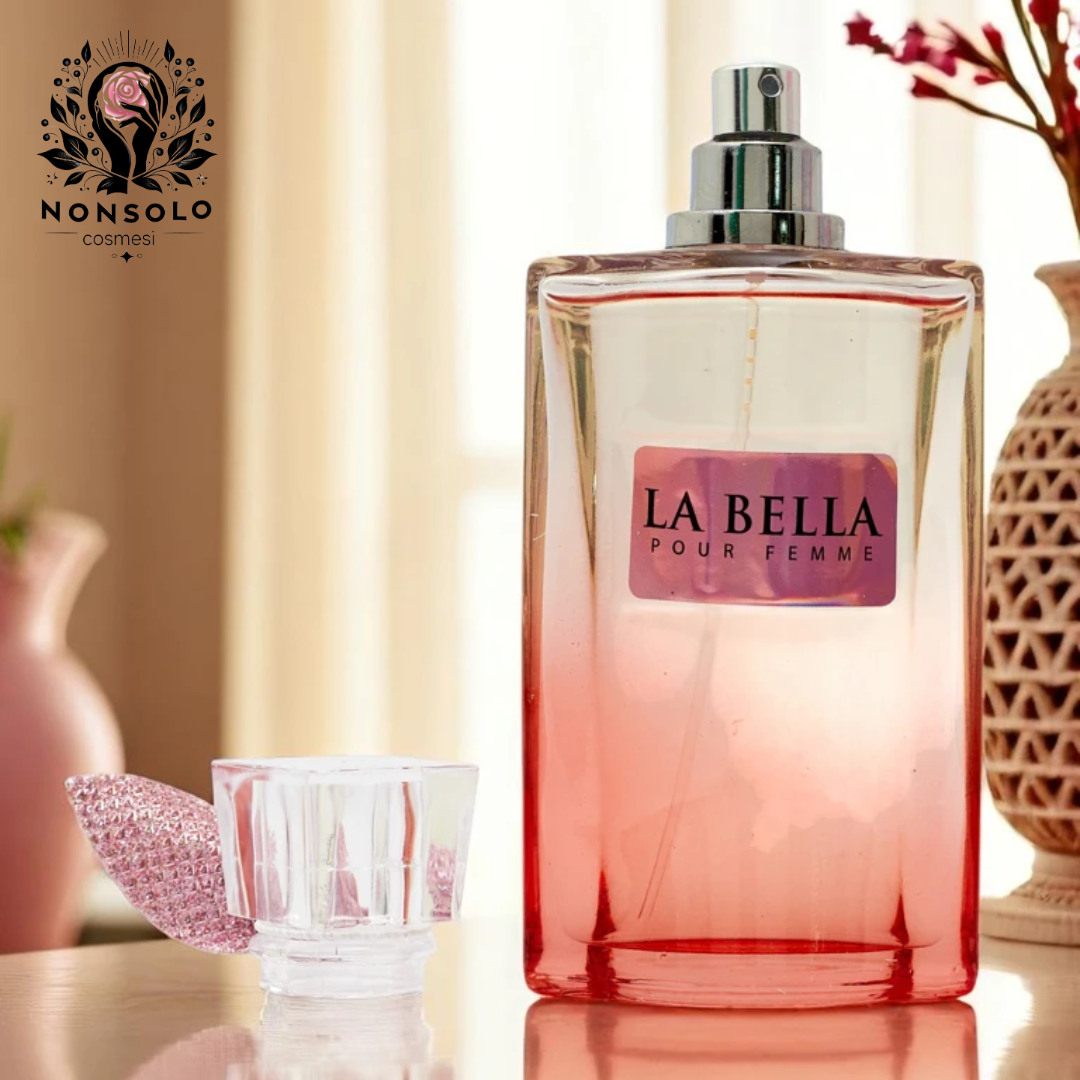 Profumo La Bella - montage Brands- - Nonsolocosmesi - www.nonsolocosmesi.it
