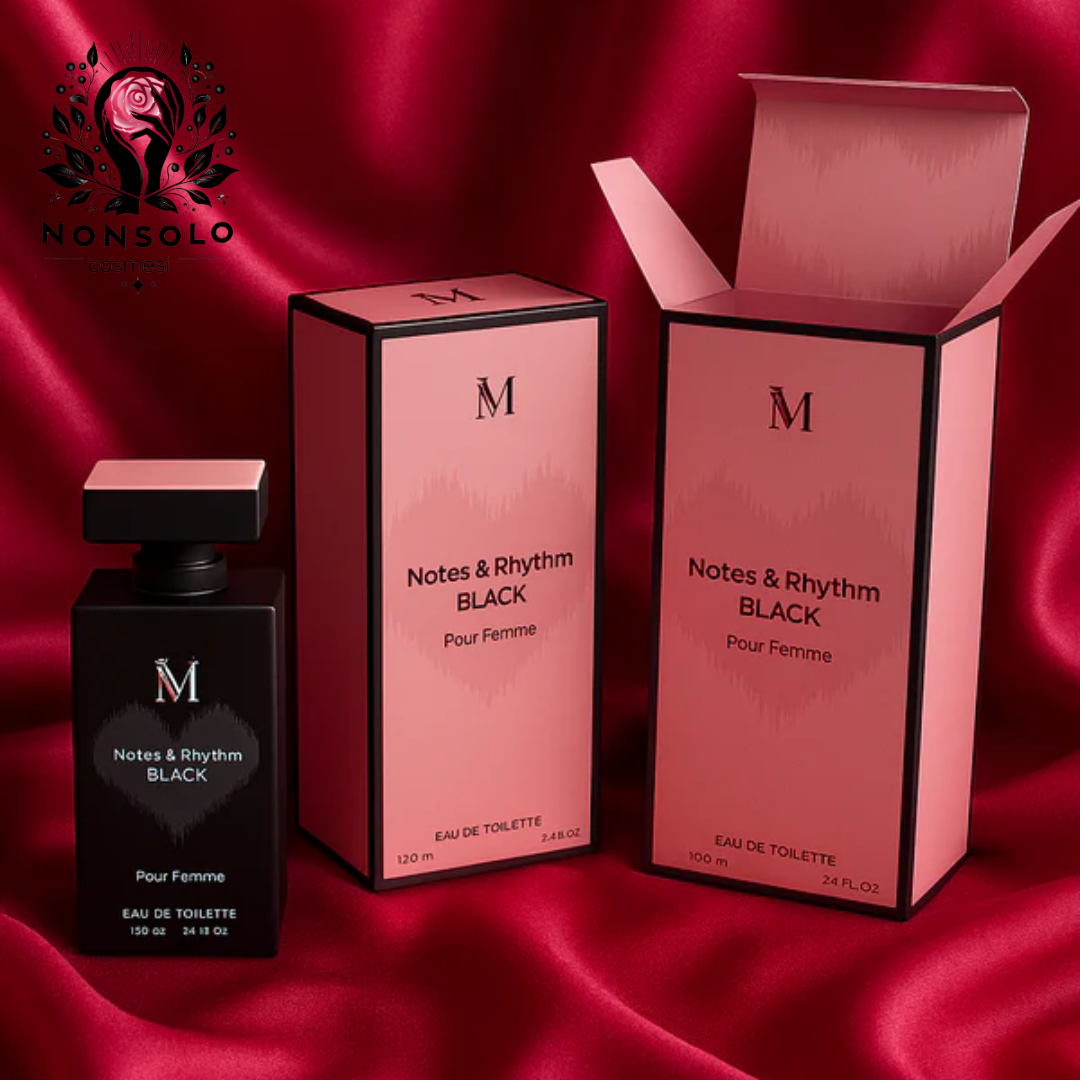 Profumo Notes & Rhythm Black - Montage Brands - Nonsolocosmesi
