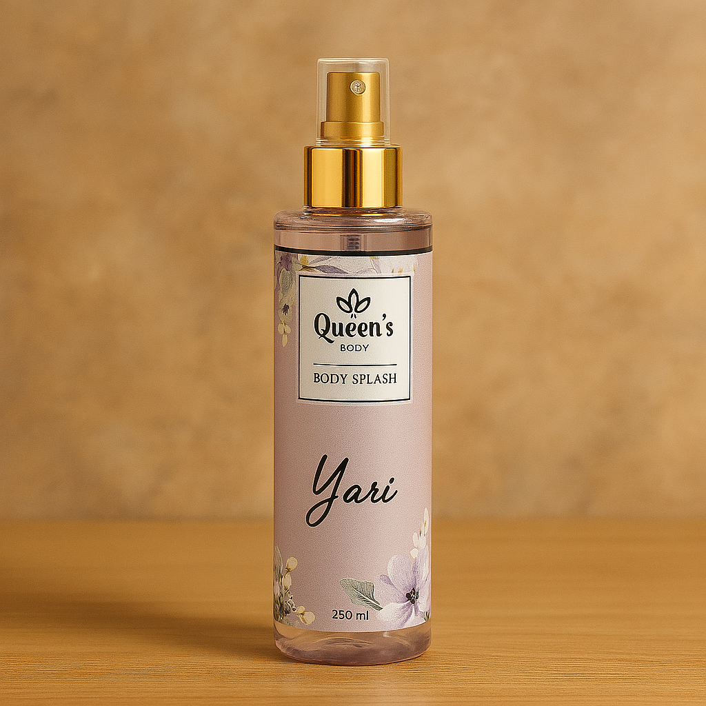 Body Splash Yari 250ml – Profumo Floreale Donna by Queen’s