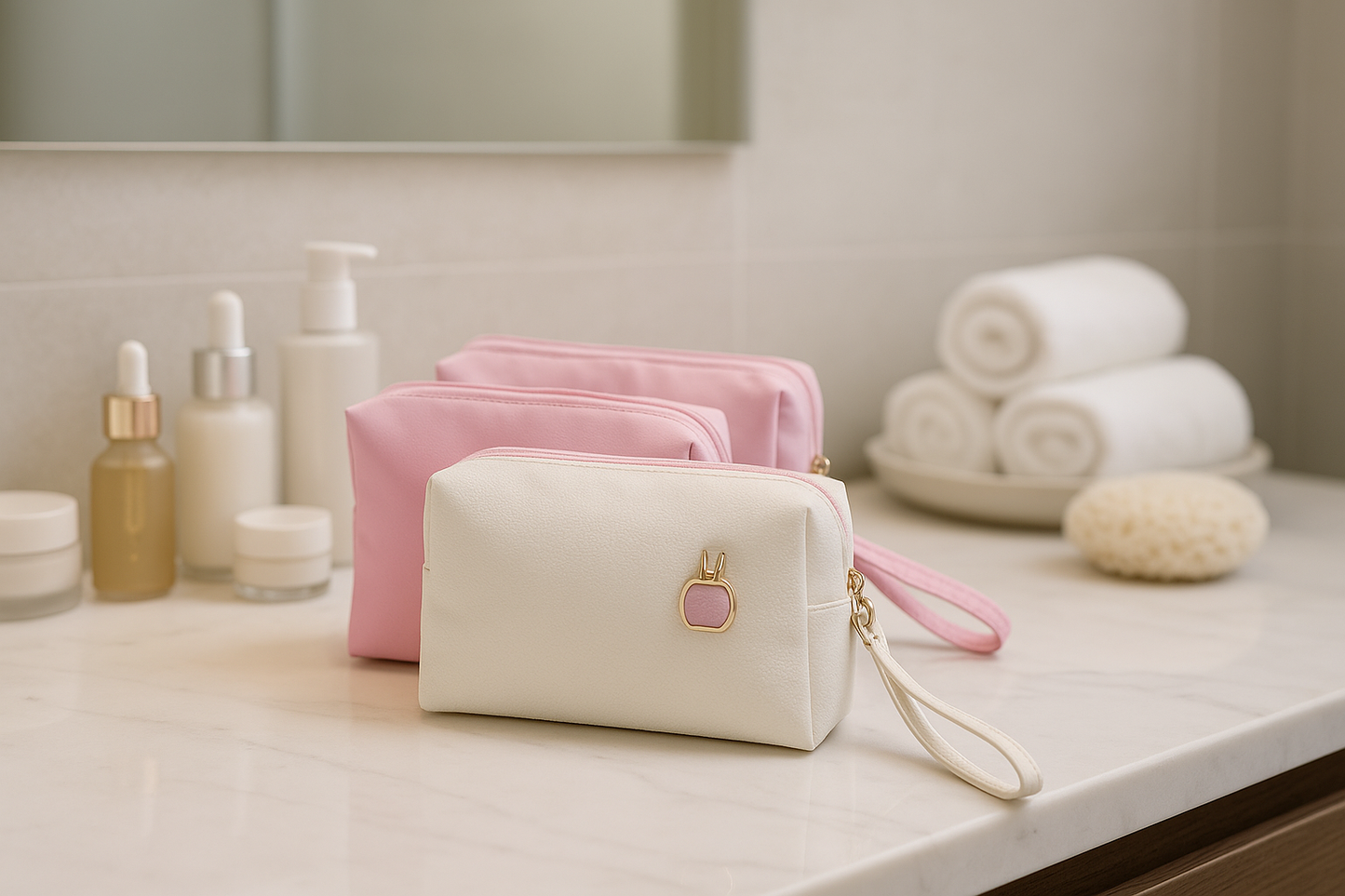 Bustine Porta Trucco Bagno Moderno
