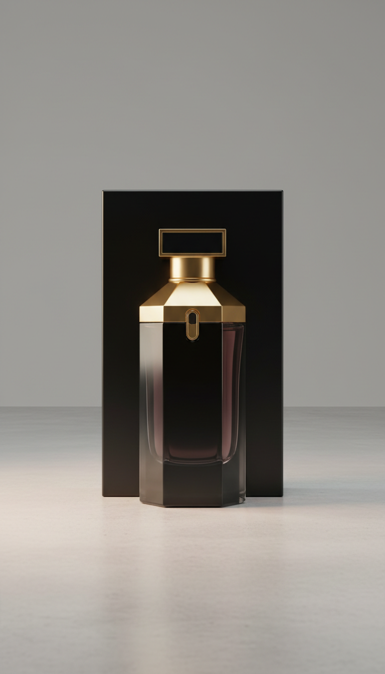 Profumo ispirato a designer nero intenso