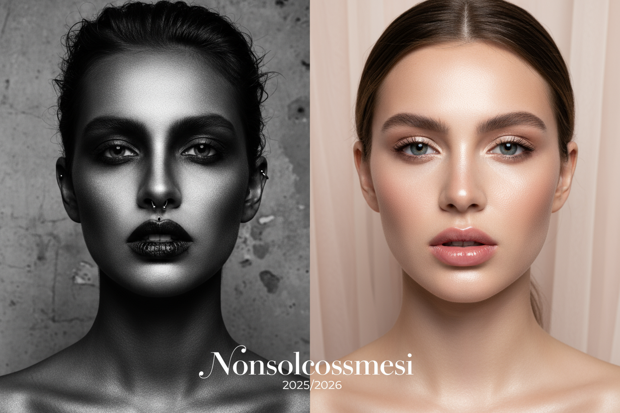 Grunge vs Glow beauty