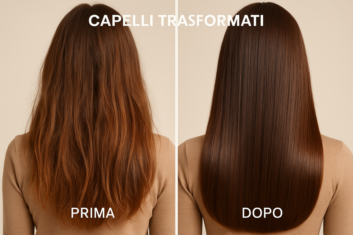 Siero capelli - Immagini risultati e benefici