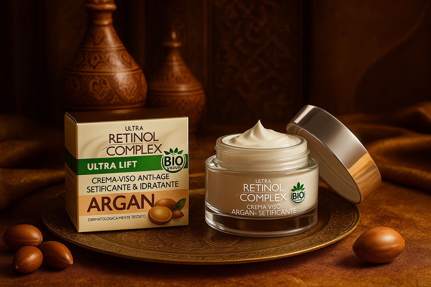 Ultra Retinol Complex Argan Cream - Moroccan Luxury & Desert Oasis