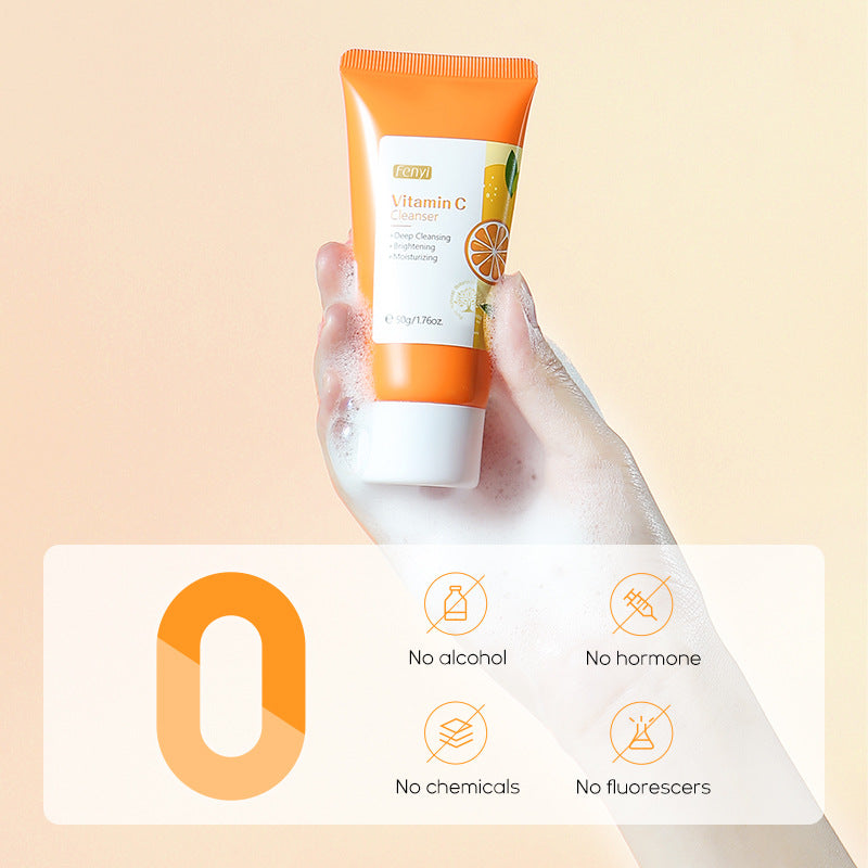 Detergente viso vitamina c