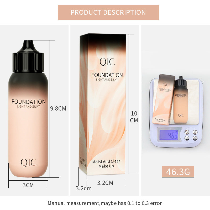 Fondotinta liquida "QIC" – Pelle Perfetta con un Finish Naturale