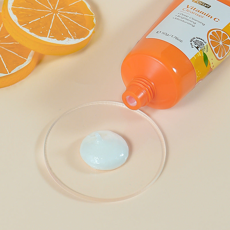 Detergente viso vitamina c