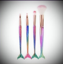 Set 4 pennelli sirena