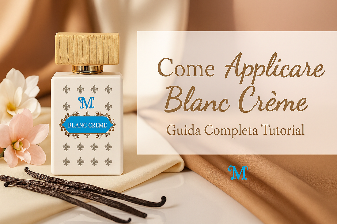 Come applicare il profumo Blanc Crème Montage Brands - Tutorial completo con guida passo-passo per far durare la fragranza gourmand tutto il giorno - Nonsolocosmesi www.nonsolocosmesi.it