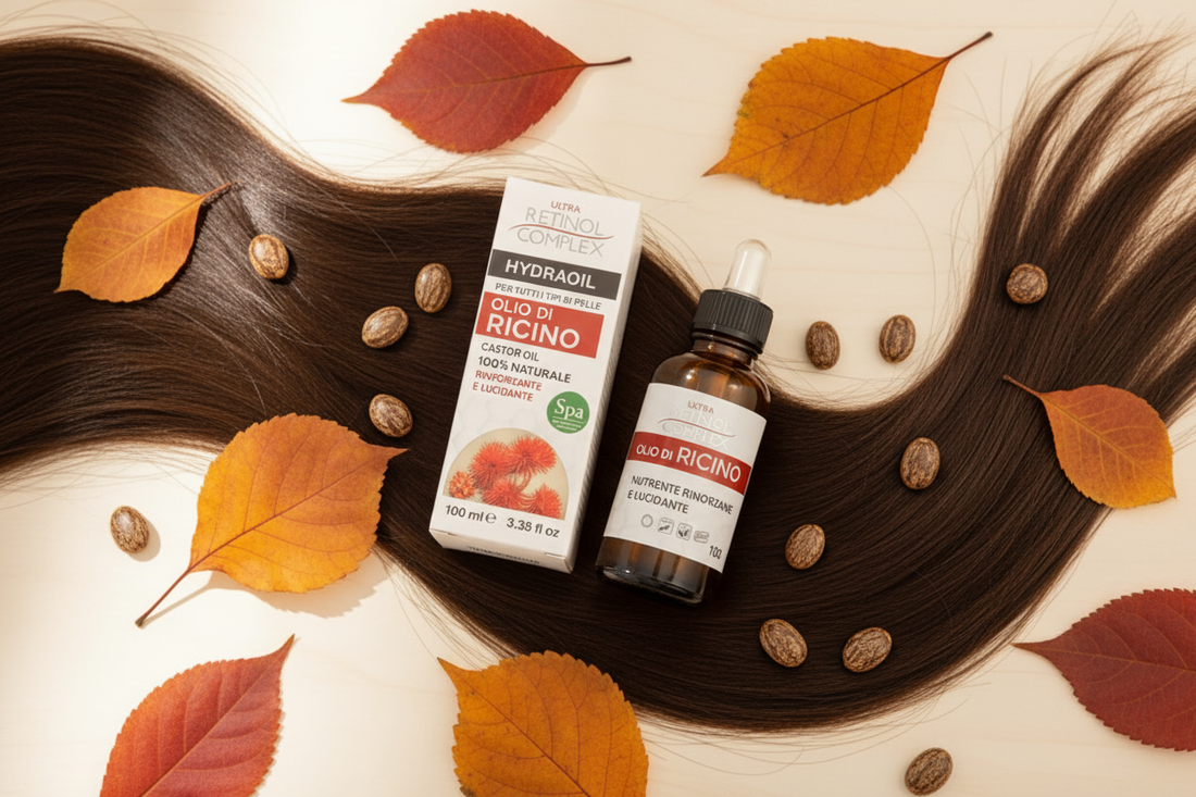  "Caduta dei Capelli in Autunno - Olio di Ricino - Nonsolocosmesi - www.nonsolocosmesi.it"