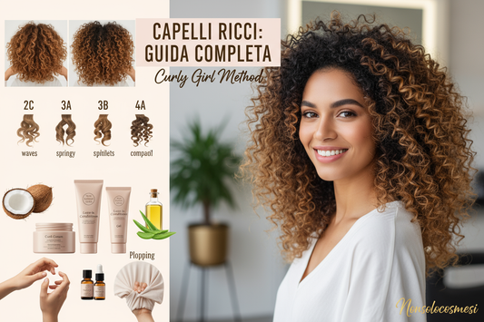 Capelli ricci guida completa curly girl method routine prodotti gel definizione ricci scrunching plopping - Nonsolocosmesi www.nonsolocosmesi.it