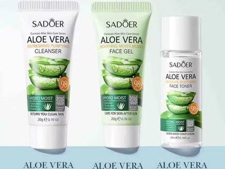 Sadoer maschere viso aloe vera skincare naturale coreana idratante lenitiva beauty - Nonsolocosmesi www.nonsolocosmesi.it