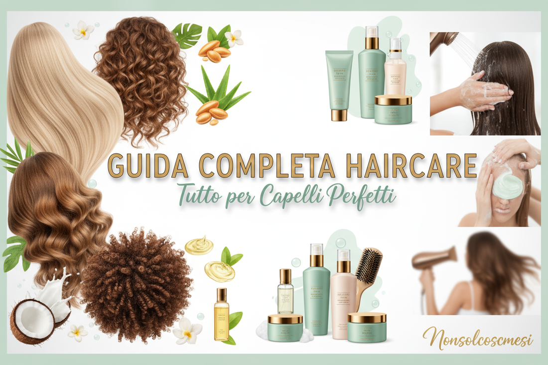 Guida completa haircare capelli perfetti routine maschere oli trattamenti ricci lisci crespo - Nonsolocosmesi www.nonsolocosmesi.it