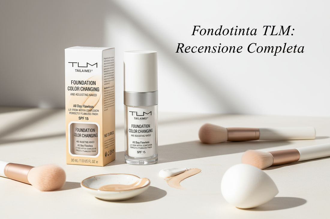 Fondotinta TLM color changing recensione completa - Foundation che cambia colore pH reagente - Guida makeup - Nonsolocosmesi www.nonsolocosmesi.it