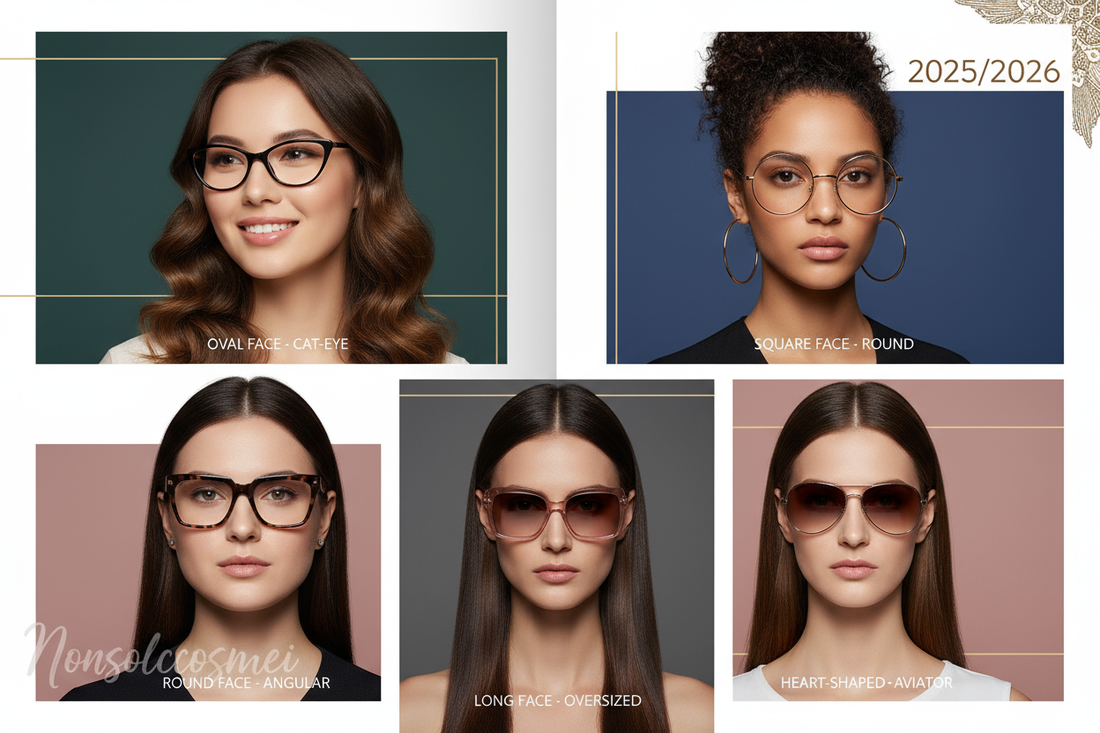 Occhiali 2025/2026 - Come scegliere la montatura perfetta per la forma del viso - Nonsolocosmesi www.nonsolocosmesi.it