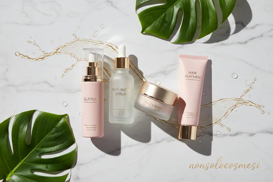 Routine skincare completa Retinol Complex Ultra e Trico - prodotti viso e capelli anti-age made in Italy - Nonsolocosmesi www.nonsolocosmesi.it