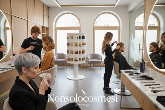 Tagli e colori capelli tendenze inverno 2025/2026: pixie cut, bob swing, lob, shag, biondo sabbia, caramello speziato, castano cannella haircare styling - Nonsolocosmesi www.nonsolocosmesi.it