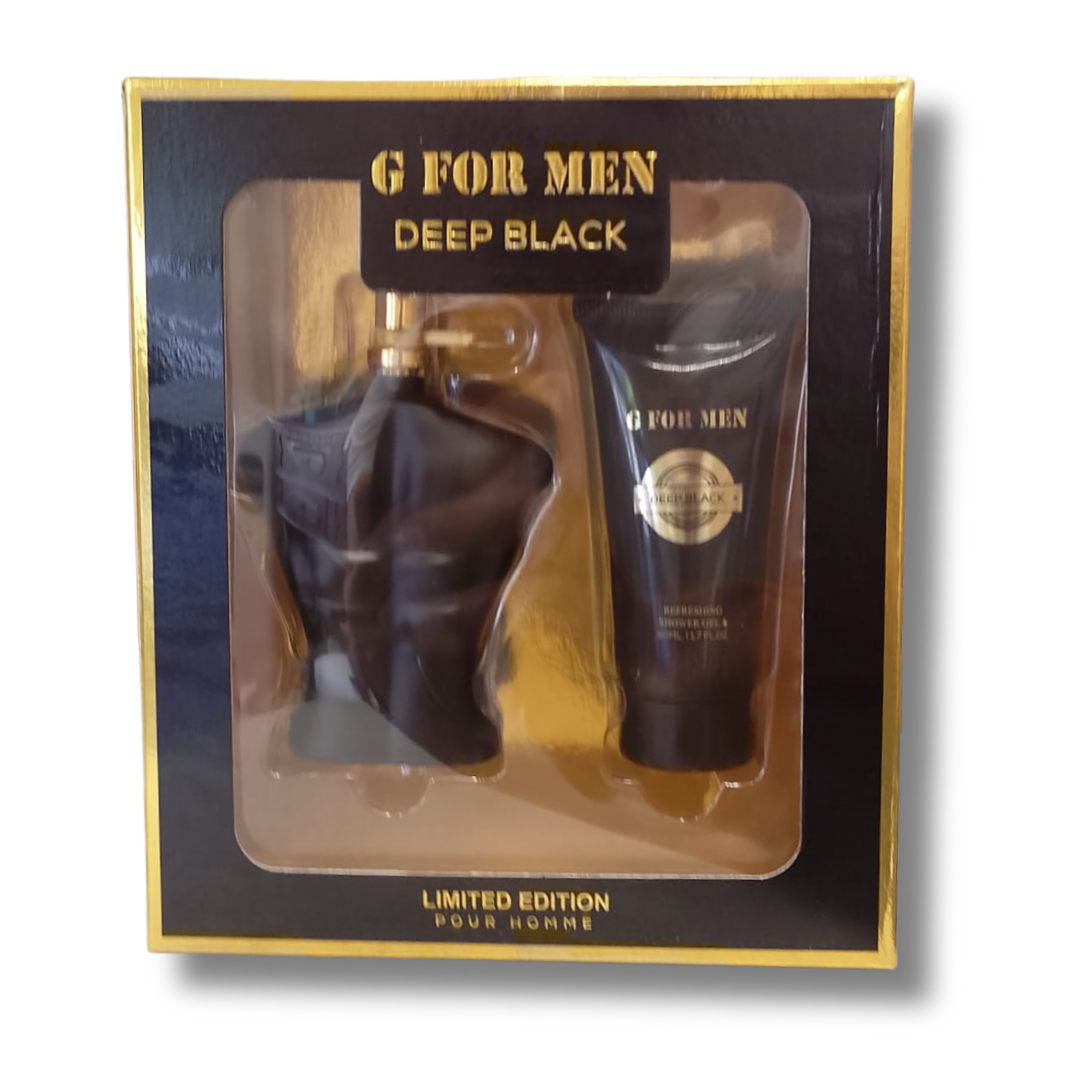 Set Regalo da Uomo G for Man Deep Black – Montage Brands -