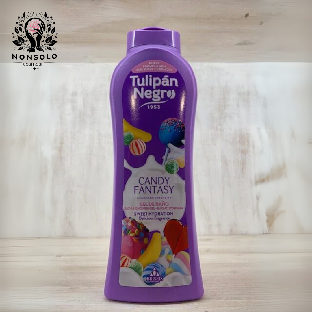 Bagnoschiuma "Candy Fantasy" Tulipán Negro