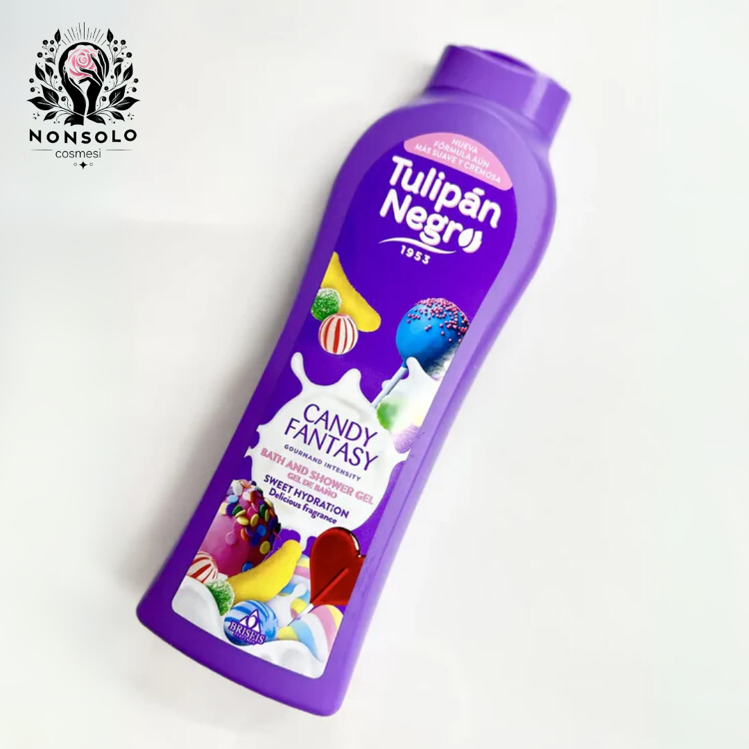 Bagnoschiuma "Candy Fantasy" Tulipán Negro