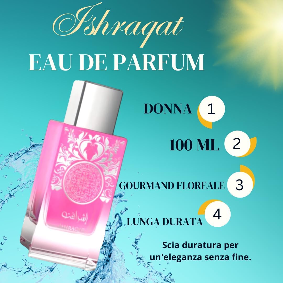 Profumo "Ishraqat" by Afaq – Eau de Parfum Donna 100ml