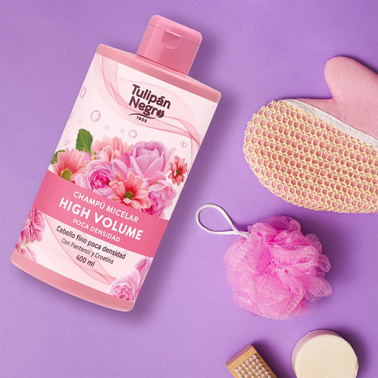 Shampoo Volumizzante Tulipan Negro capelli fini piatti volume naturale corpo vitalità formula leggera - Nonsolocosmesi www.nonsolocosmesi.it
