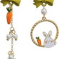 Orecchini "Coniglio con carota"
