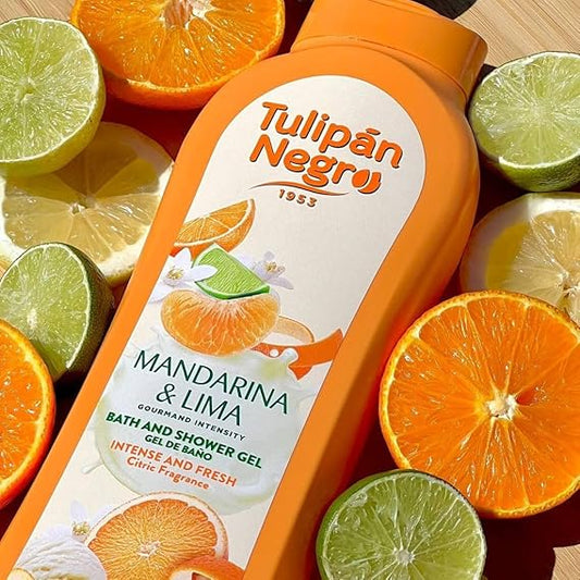 Bagnoschiuma "Mandarino & Lime" Tulipán Negro
