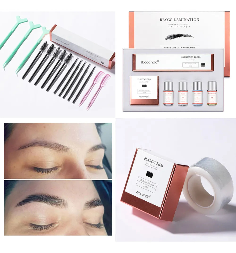Kit Laminazione Sopracciglia – Sopracciglia Perfette a Lungo, Senza Sforzi
