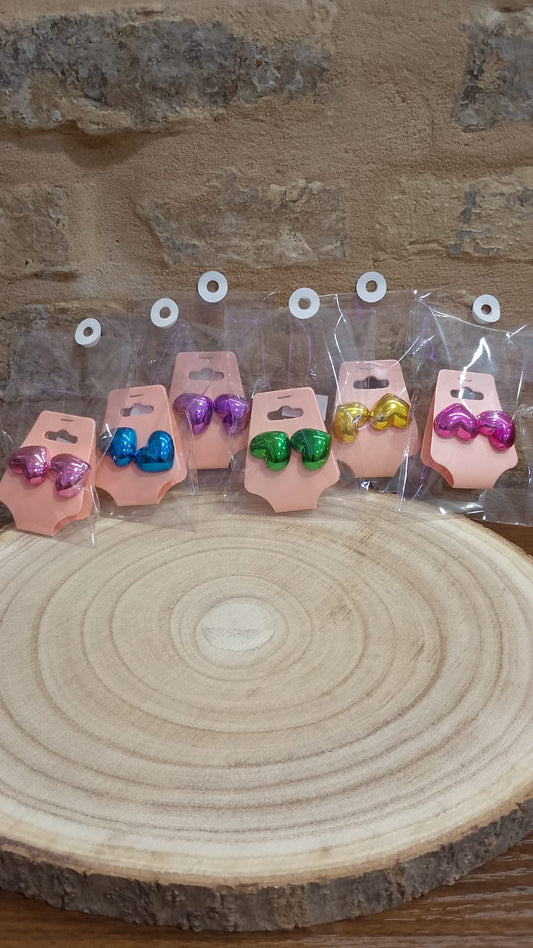 Orecchini a cuore eleganti bigiotteria romantica femminile - Nonsolocosmesi www.nonsolocosmesi.it
