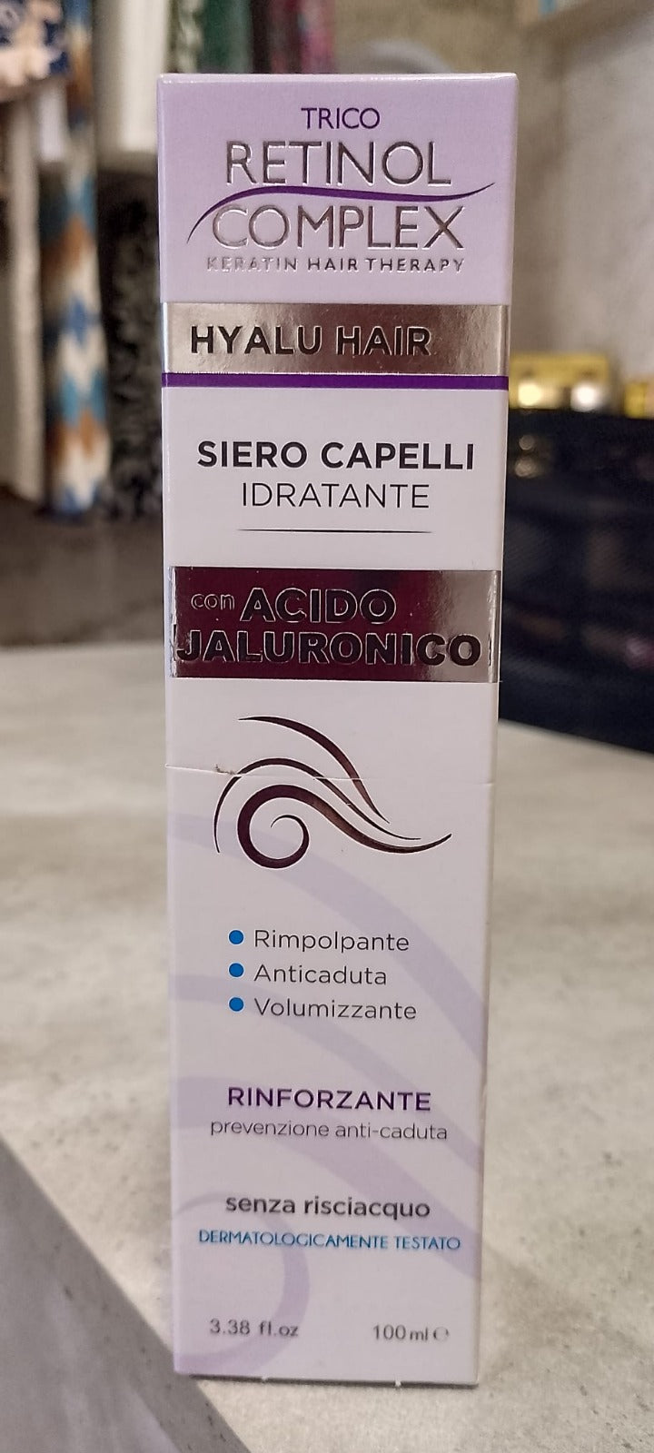 Siero capelli idratante con acido jaluronico