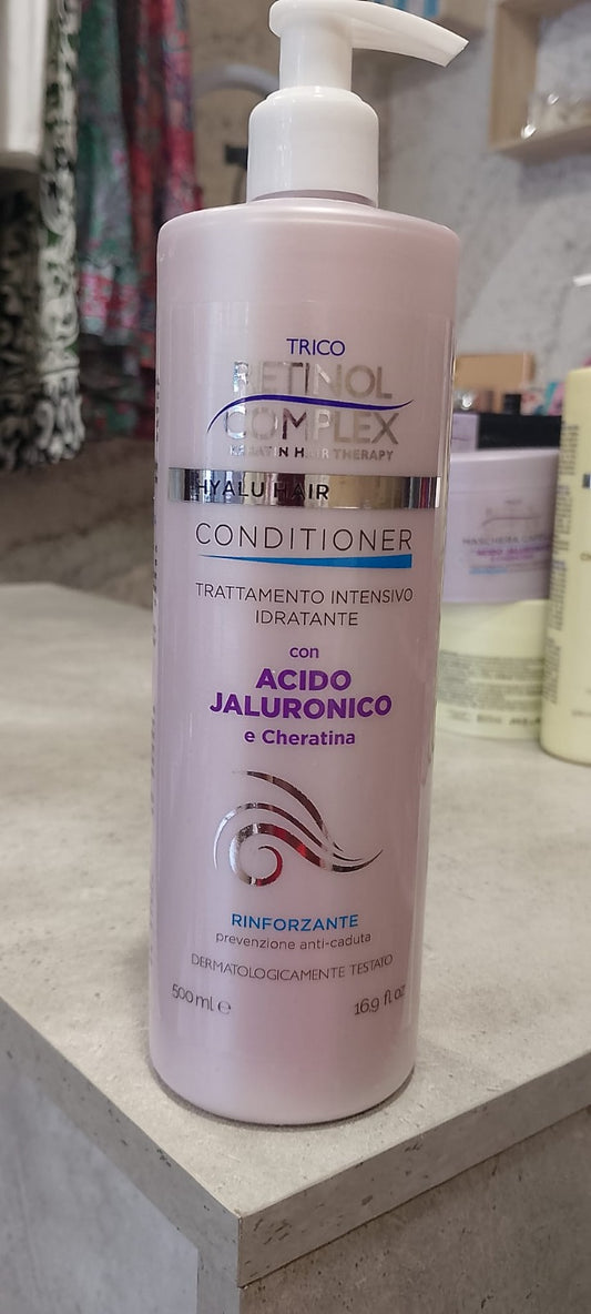 Conditioner con acido jaluronico e cheratina