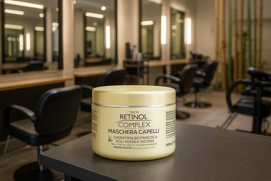 Maschera con cheratina biomimetica, collagene e biotina - Nonsolocosmesi www.nonsolocosmesi.it