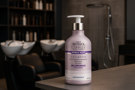 Shampoo con acido ialuronico e cheratina - Nonsolocosmesi www.nonsolocosmesi.it