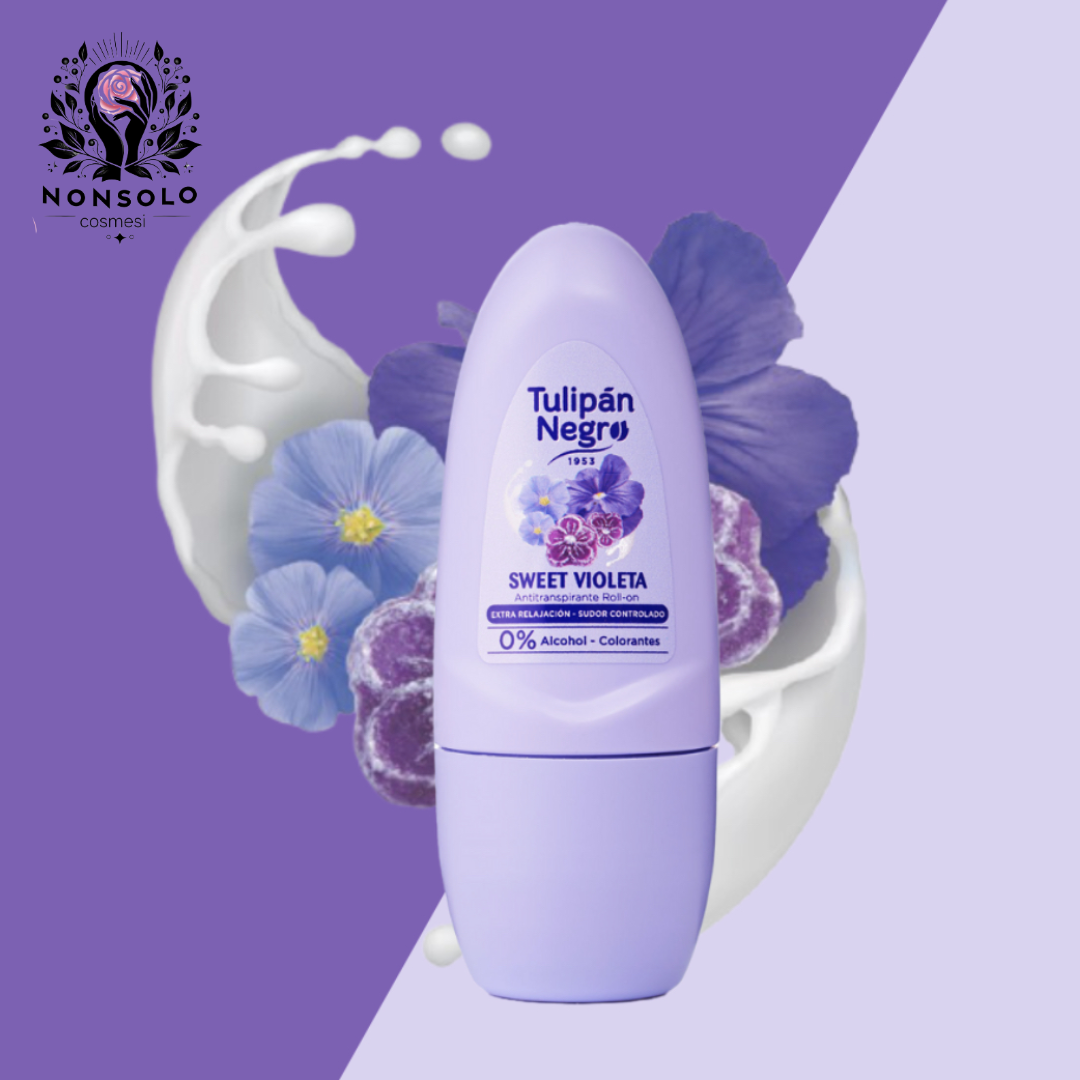 Deo Roll-On Sweet Violetta Tulipán Negro