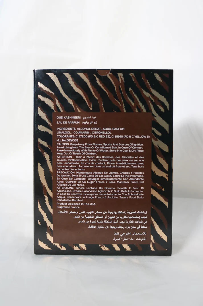 Profumo "Oud Kashmeeri" by Afaq- Eau de Parfum Unisex 100ml