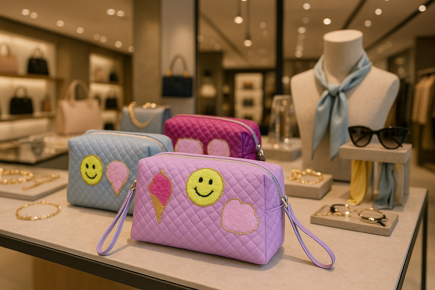 Bustine Trapuntate Emoji Boutique Trendy
