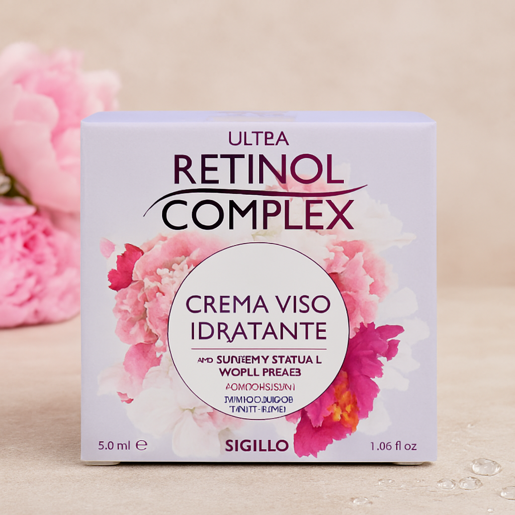Ultra Retinol Complex – Crema Viso Idratante Peonia, Argan e Vitamina E