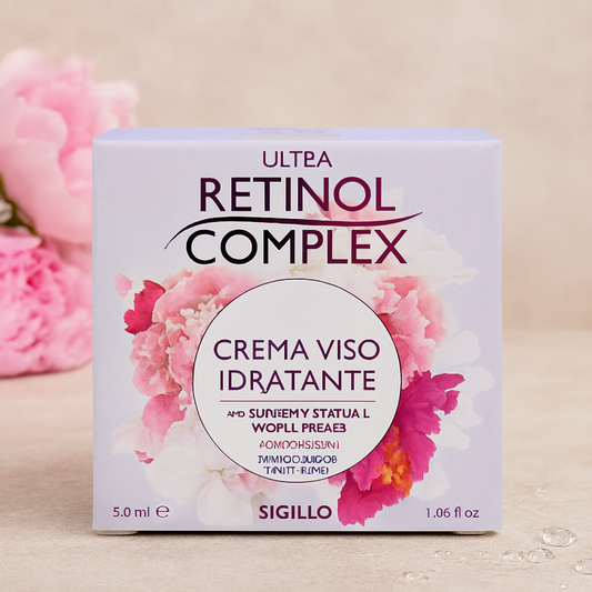 Ultra Retinol Complex – Crema Viso Idratante Peonia, Argan e Vitamina E