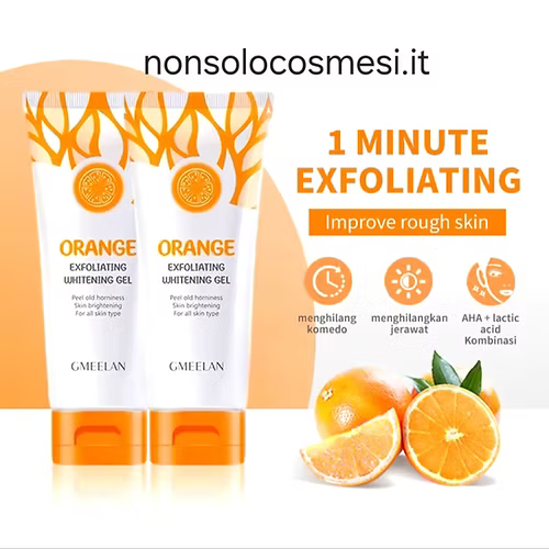Gel esfoliante viso alla vitamina c