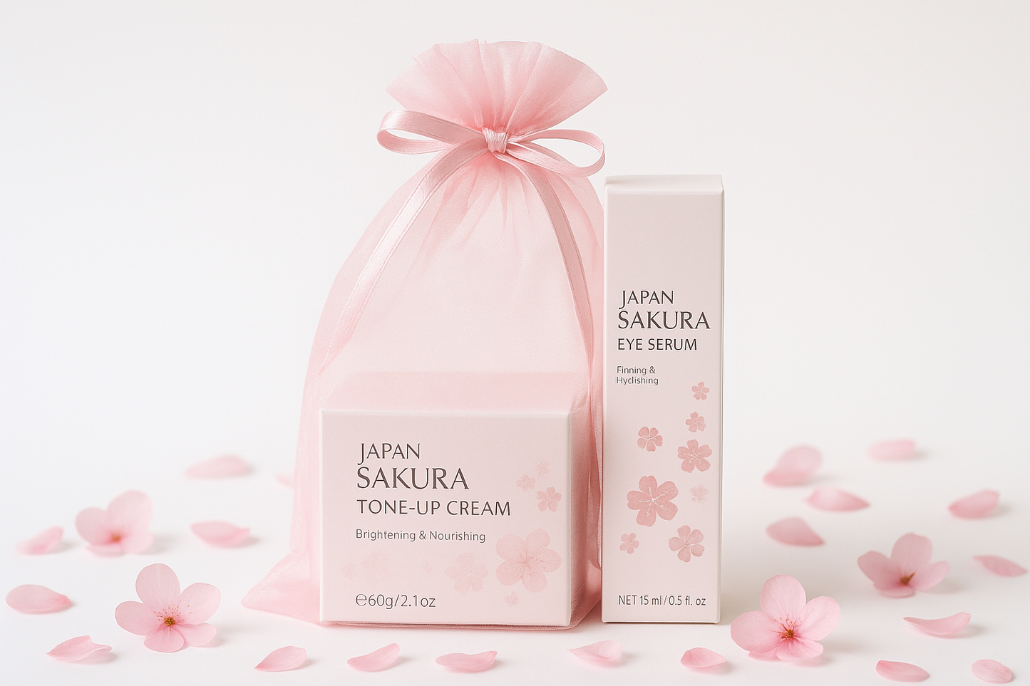 Set Sakura Japan - Crema Viso e Siero Occhi Anti-Età