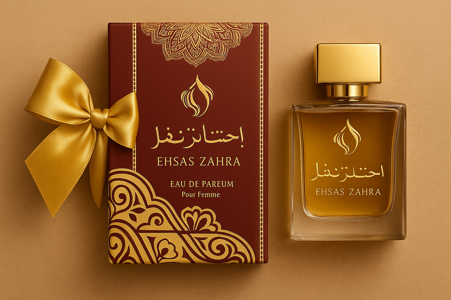 Ehsas Zahra Eau de Parfum confezione regalo - Profumo orientale occasioni speciali - Nonsolocosmesi, www.nonsolocosmesi.it