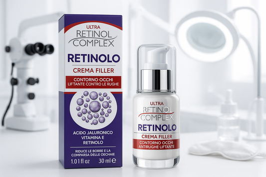 Ultra Retinol Complex Eye Filler Cream - Beauty Clinic & Vanity Mirror