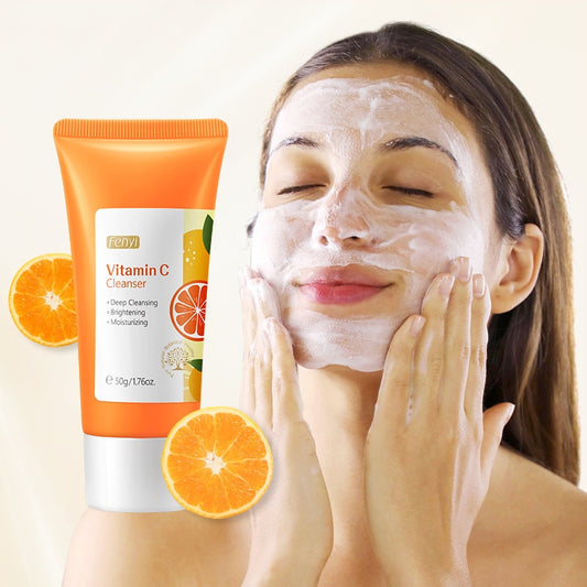 Detergente viso vitamina c